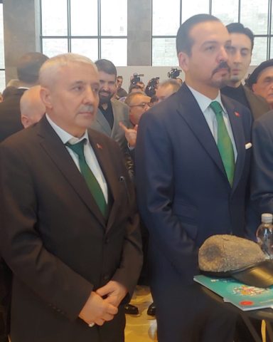 Genel Baskanimiz Sayin Ahmet Ortatepe ve DUTKID Baskan yardimcimiz Sayin Necdet Ertugrul Ilim 2