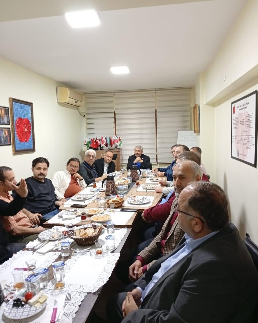 DUTTİP Merkezimizde gerçekleştirdiğimiz Kahvaltılı istişare toplantımıza