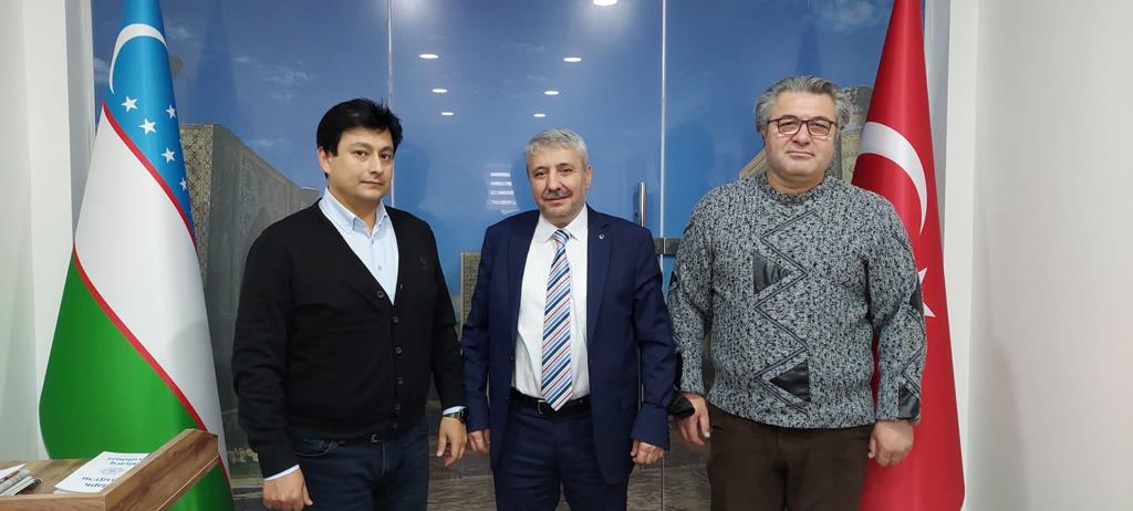 Özbekistan İstanbul Başkonsolusu Sn. Amirsaid Agzamhodcaev Beyi makamında Ziyarette bulunarak, dost ve kardeş ülkemiz Ata yurdumuz Özbekistanla Türkiye arasındaki Ticaretin…