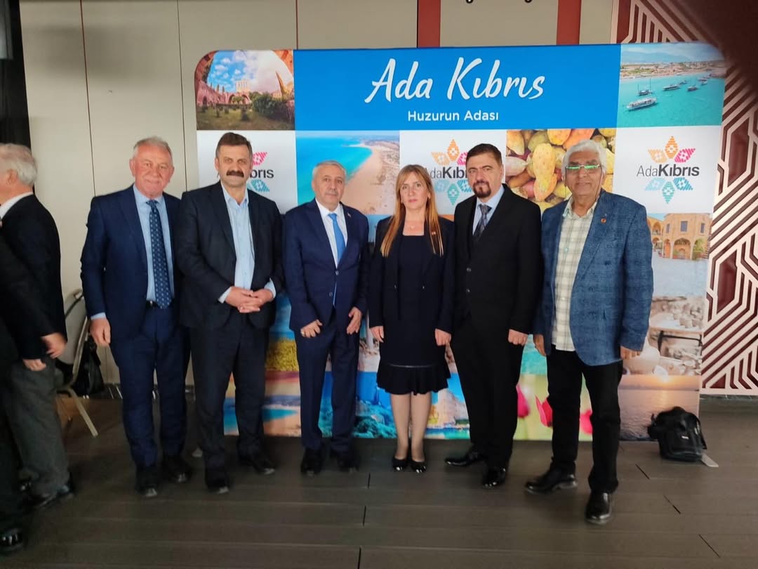 AdaKıbrıs Tanıtım toplantısında Genel Başkanımız Ahmet Ortatepe Ve heyetimiz