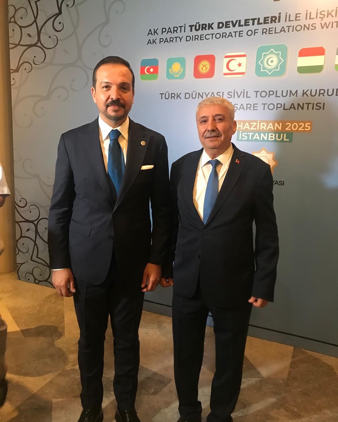 Genel Başkanımız Ahmet Ortatepe, Genel Başkan Yardımcımız Necdet Ertuğrul ve Yüksek İstişare Kurulu Üyemiz Sedat Narin, Türk Dünyası Sivil Toplum Kuruluşları İstişare…