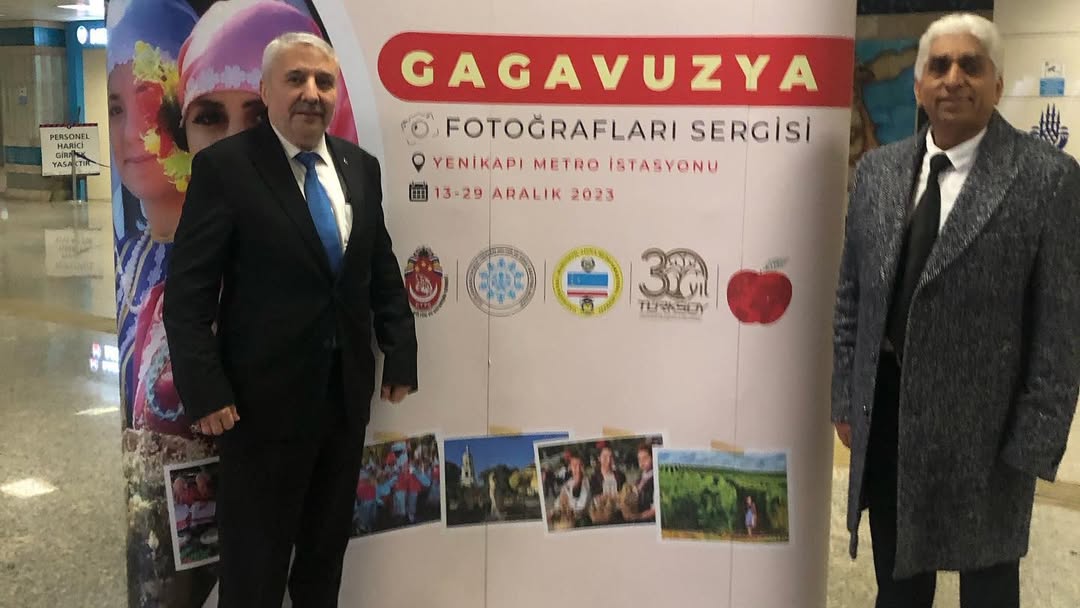 Gagauz Dostluk Kültür Dayanışma Derneği tarafından Yenikapı Metro’da düzenlenen Açılışını Moldova Büyükelçisi Sn Dmitri Croitor’un yaptığı “Gaguzya Fotograf Sergisi” etkinliğine…