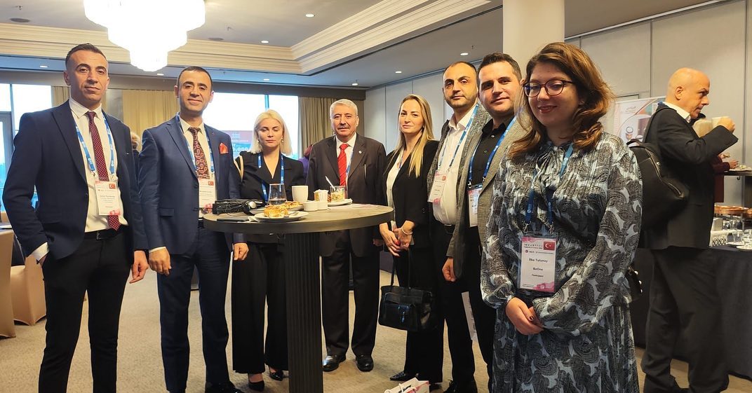 Genel Başkanımız Ahmet Ortatepe, Genel sekreterimiz Ayhan Otçu DUTTİP Azerbaycan Temsilcimiz Samira MAMMADOVA ve Üyelerimizle birlikte INVESTPRO ISTANBUL BOSCO Conference katılım sağladık.