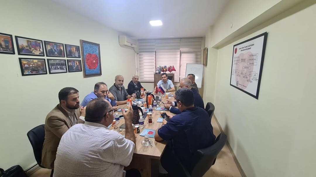 Rusya Federasyonu Ticaret ve Sanayi Odası Türkiye Temsilcisi Vladimir Emmer’i Genel başkanımız Ahmet Ortatepe’nin Başkanlığında